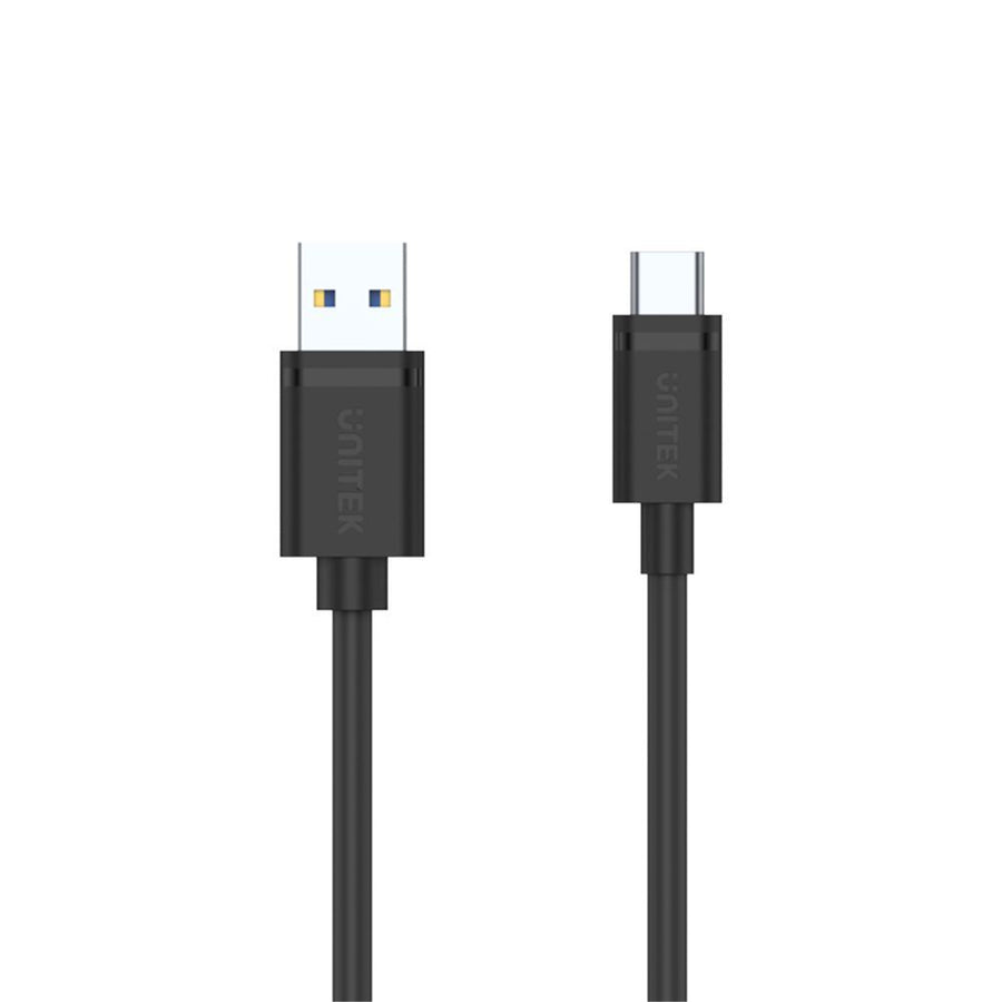 Unitek C14103BK-2M - 2.0m USB 3.0 USB-A Male To USB-C Cable. Reversible USB-C. Supports Data Transfer