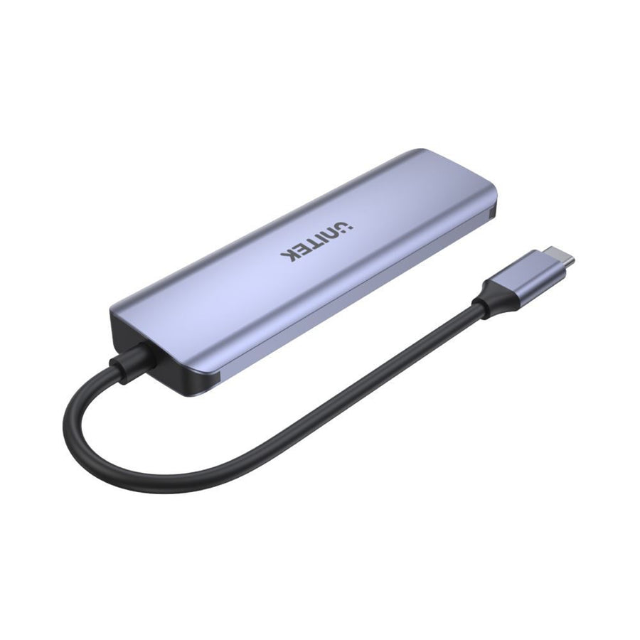 Unitek H1107K - 4-in-1 Multi Port Hub w/ USB-C Connector. 4 x USB-C Ports. USB3.0 w/ a Data Tr&fer