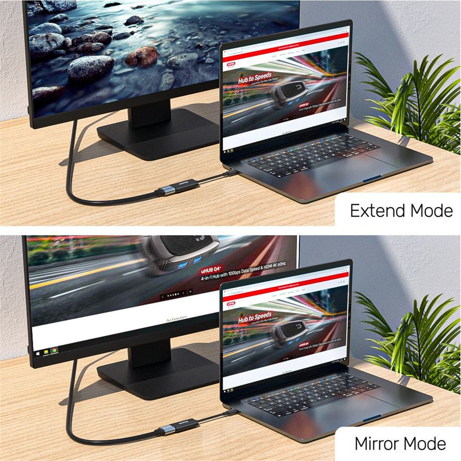 Unitek V1421A - USB-C to HDMI 2.0 Adapter 4K@60Hz UHD HDMI Output HDCP 2.3 & 3D Video.