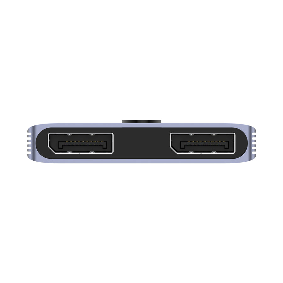 Unitek  V1609A 8K DisplayPort Bidirectional Switch with 2-In-1-Out or 1-in-2-Out - Space Grey