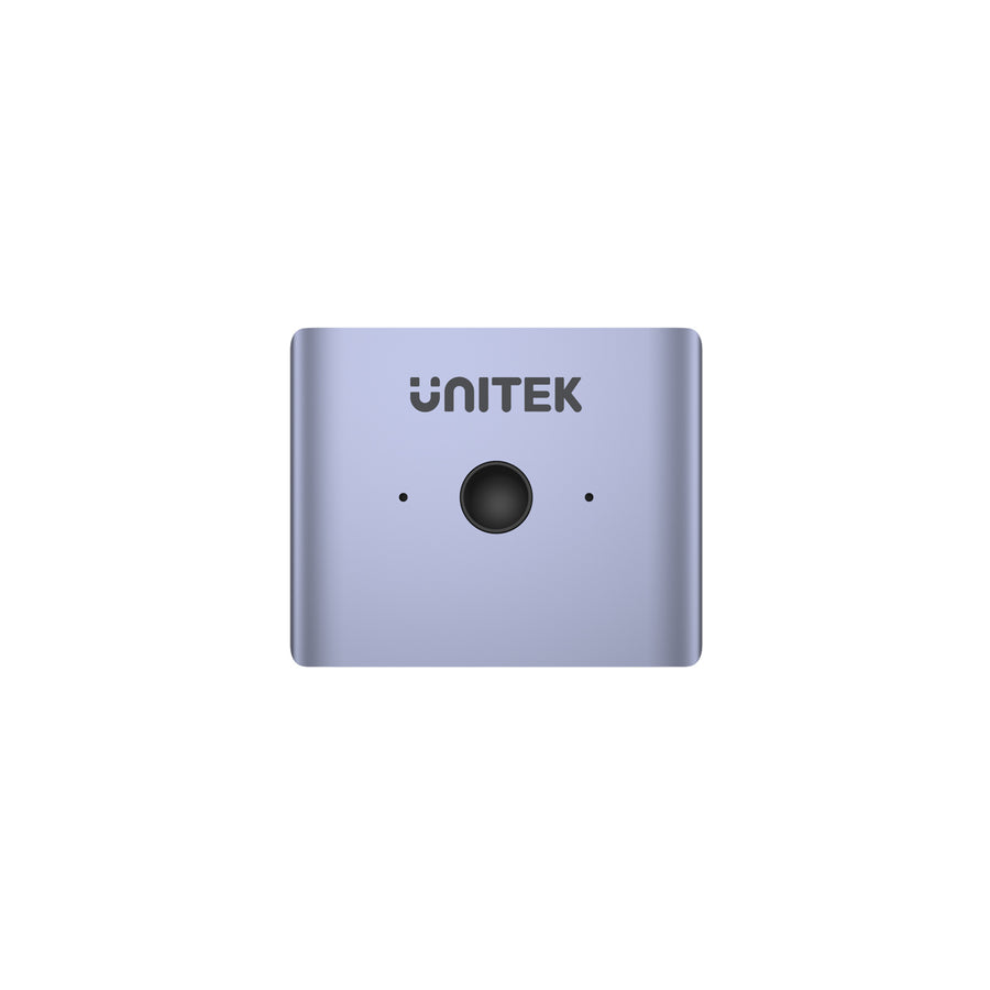 Unitek  V1609A 8K DisplayPort Bidirectional Switch with 2-In-1-Out or 1-in-2-Out - Space Grey