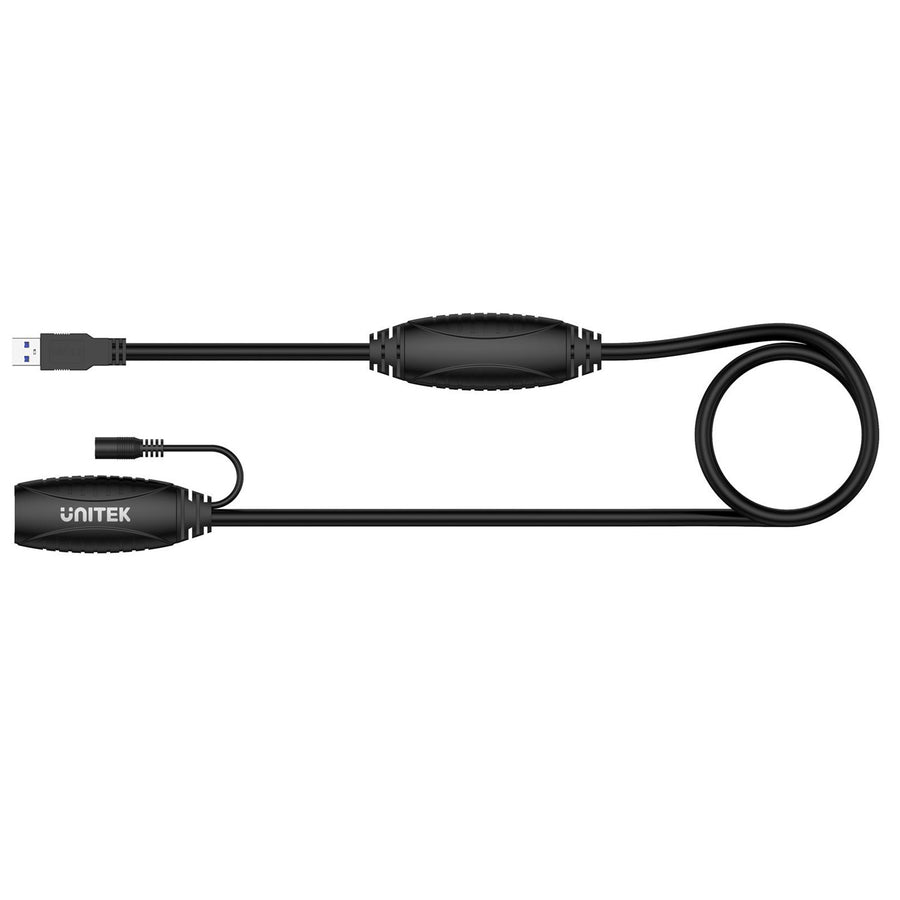 Unitek Y-3003C - 15M USB3.0 Type-A Male to Type-A. Built-in USB3.0 Extension Chipset. Plug & Play