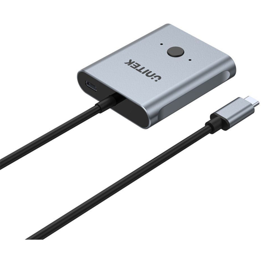 Unitek  D1078A USB-C Bi-Directional Switch - Space Grey