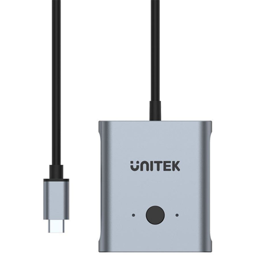 Unitek  D1078A USB-C Bi-Directional Switch - Space Grey