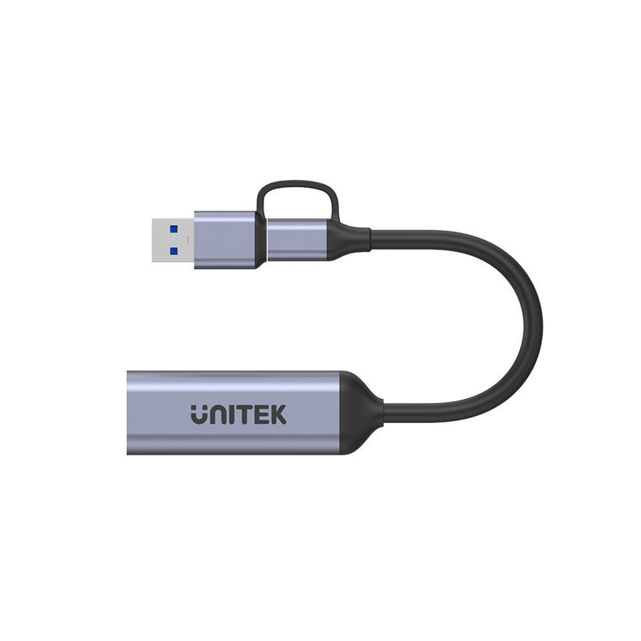 Unitek V1167A - HDMI to USB-C/A Video Capture Card. 60FPS Streaming Teaching Video Conferencing