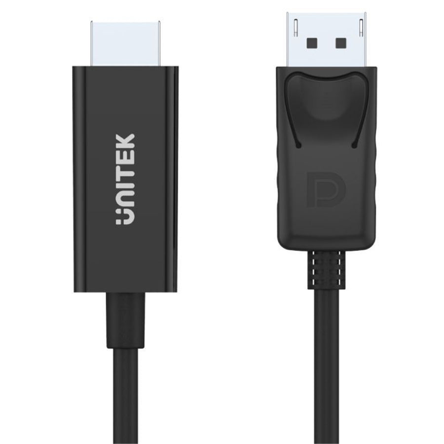 Unitek Y-5118CA - 1.8m DisplayPort to HDMI Cable. FHD up to 1920x1200 PC & HDTV up to 1080P.