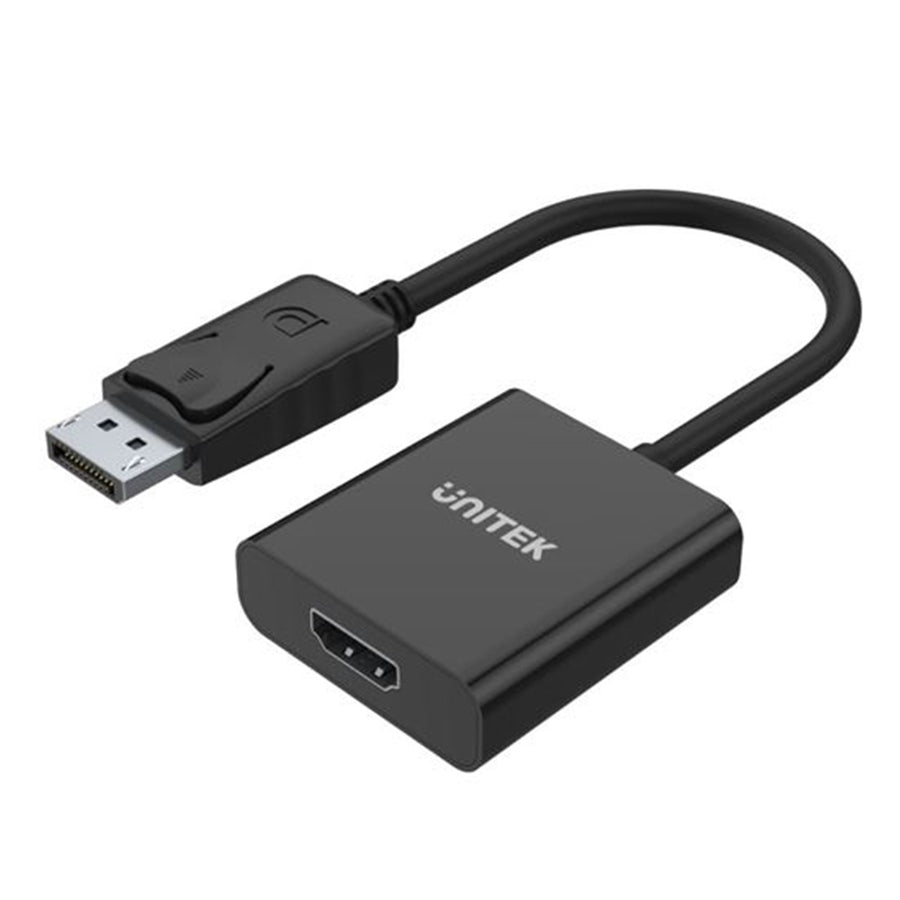 Unitek Y-5118DA - 1080P DisplayPort to HDMI FHD Adapter w/ 20cm Cable. PC Res up to 1920x1200