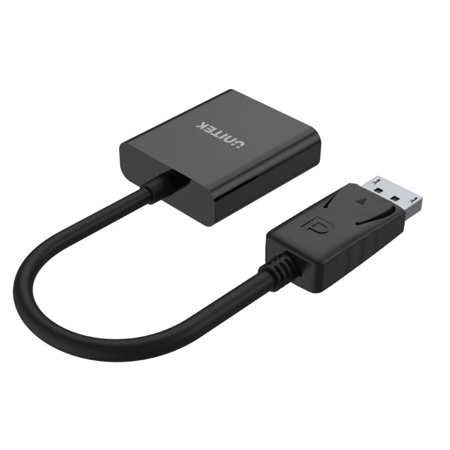 Unitek Y-5118DA - 1080P DisplayPort to HDMI FHD Adapter w/ 20cm Cable. PC Res up to 1920x1200