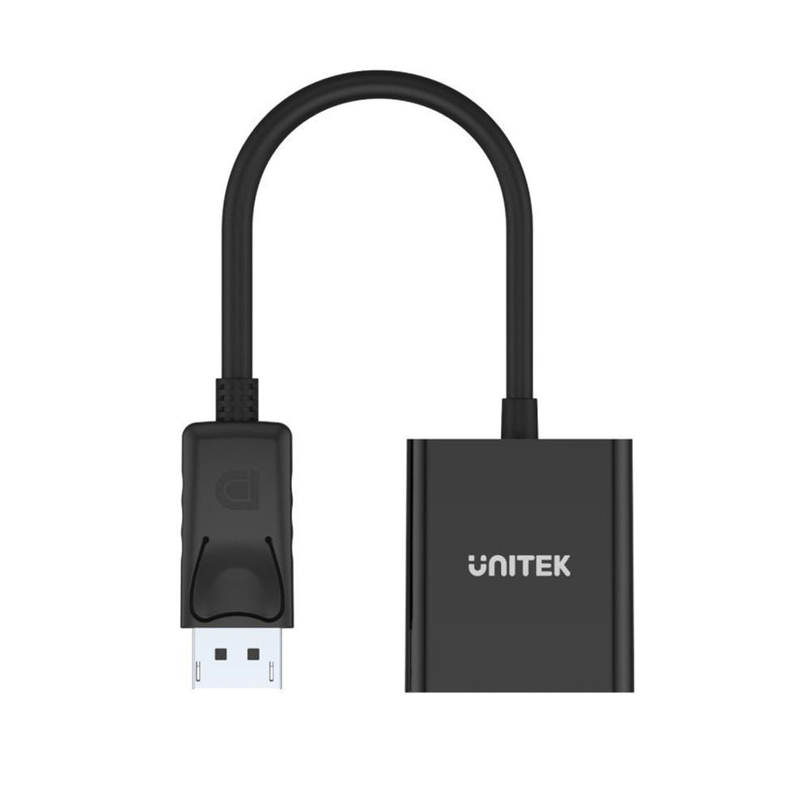 Unitek Y-5118DA - 1080P DisplayPort to HDMI FHD Adapter w/ 20cm Cable. PC Res up to 1920x1200