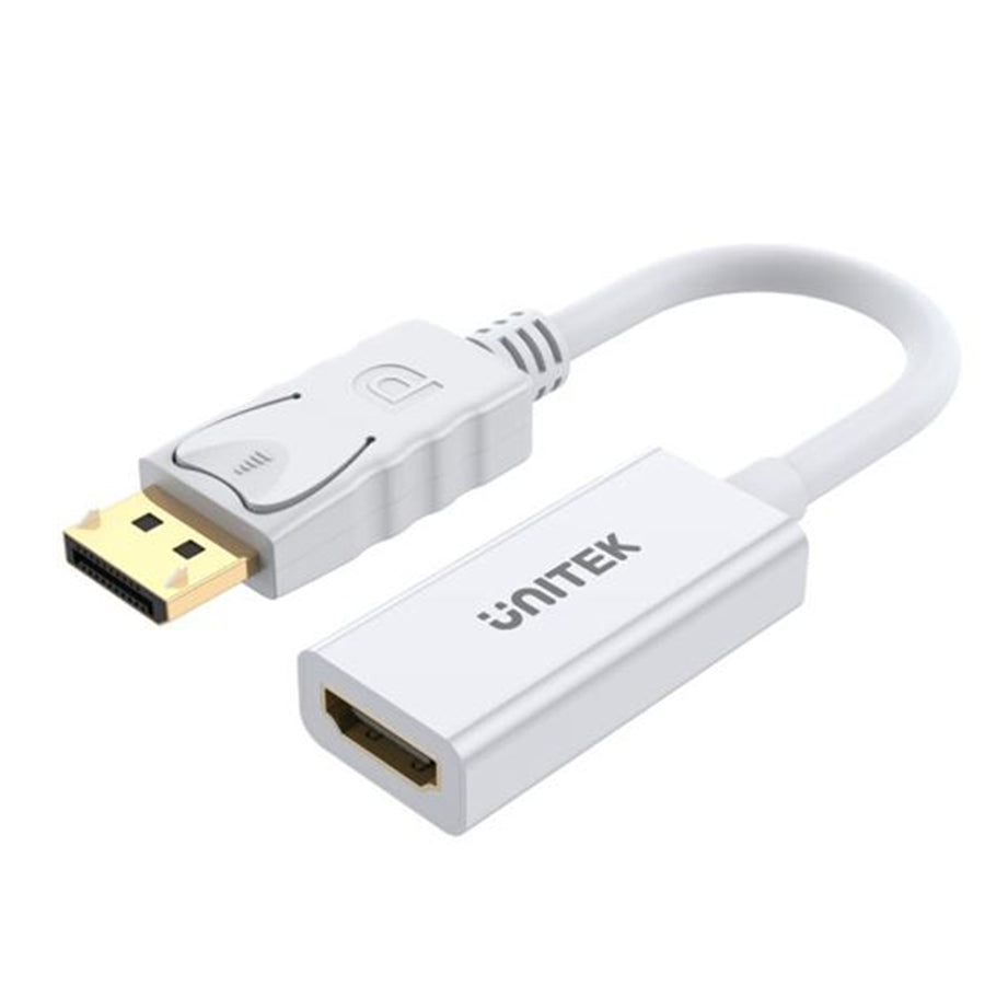Unitek Y-6332 - 4K 30Hz DisplayPort to HDMI 1.4 Adapter w/ 20cm Cable. Supports 4K Ultra HD Resol