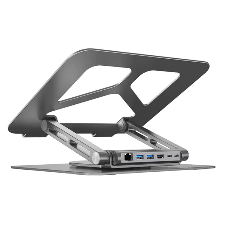 Unitek D1109A - Laptop Docking Station Stand w/ 360 Rotating Base. 2x USB-A Ports 1x HDMI