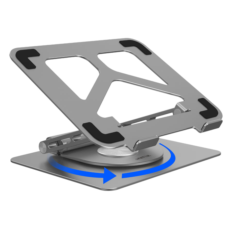 Unitek D1109A - Laptop Docking Station Stand w/ 360 Rotating Base. 2x USB-A Ports 1x HDMI