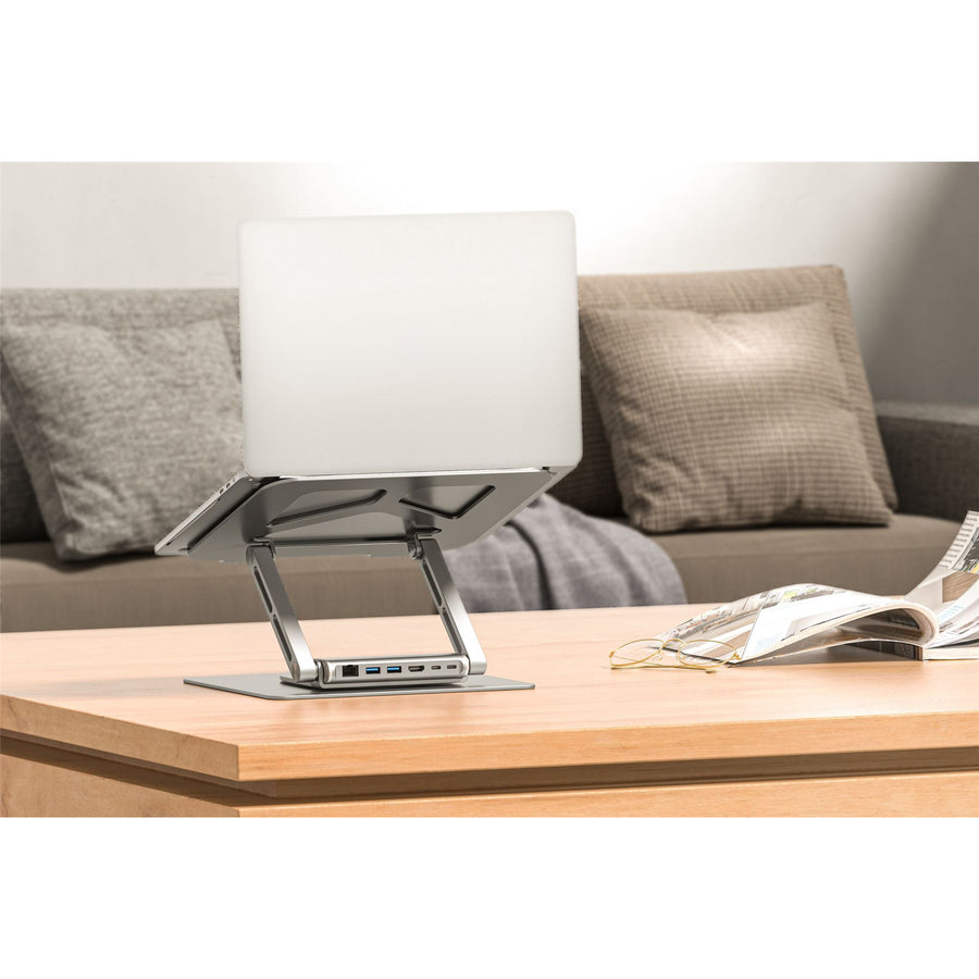 Unitek D1109A - Laptop Docking Station Stand w/ 360 Rotating Base. 2x USB-A Ports 1x HDMI