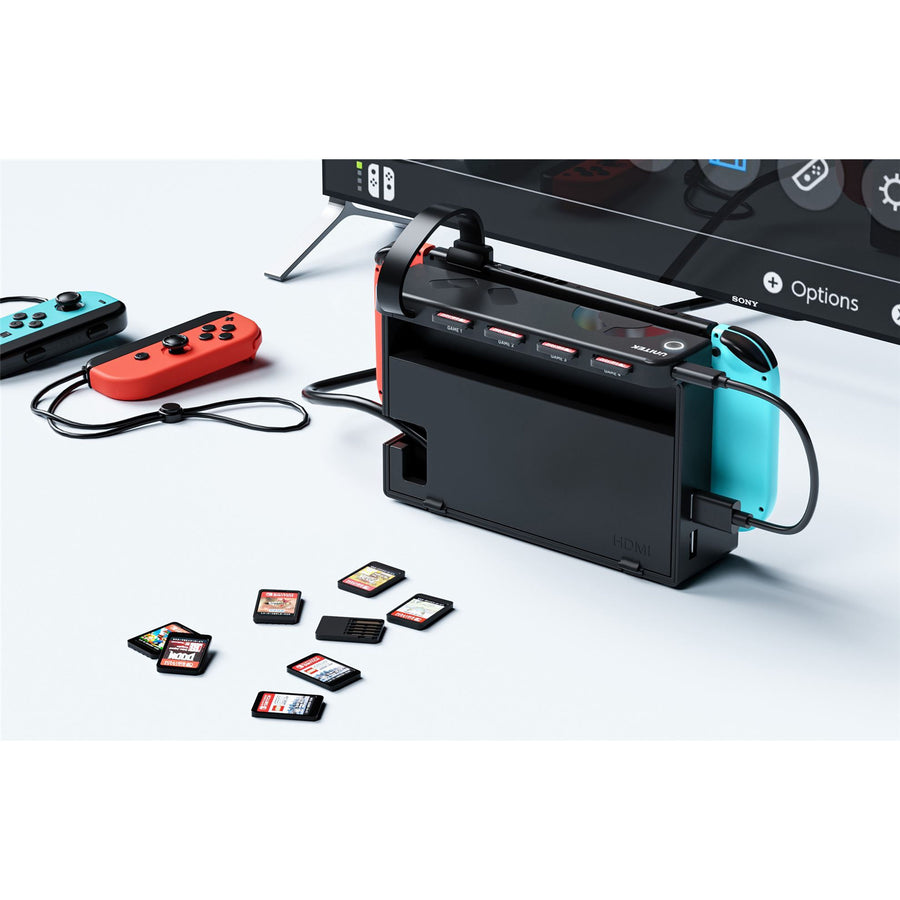 Unitek G1002D - Switch 4-in-1 Game Card Reader w/ 4x Card Reader Slots