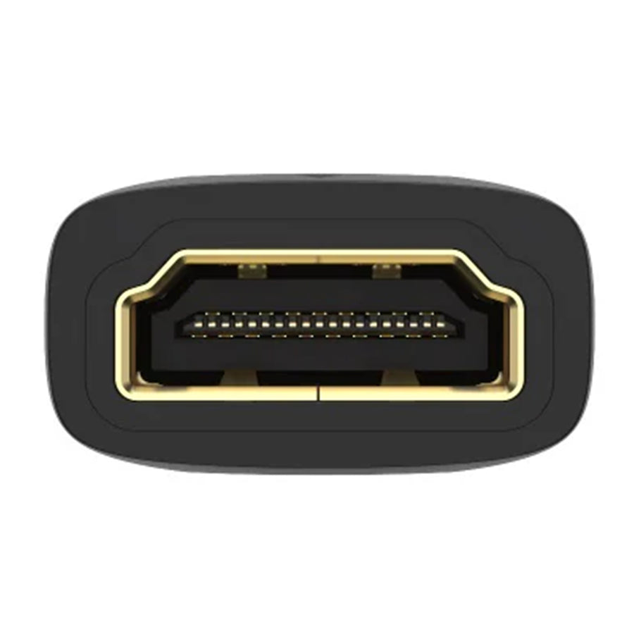 Unitek A1013BK - 4K HDMI Female to Female Coupler Gold-Plated connectors Supports 4K@60Hz UHD & HDR.