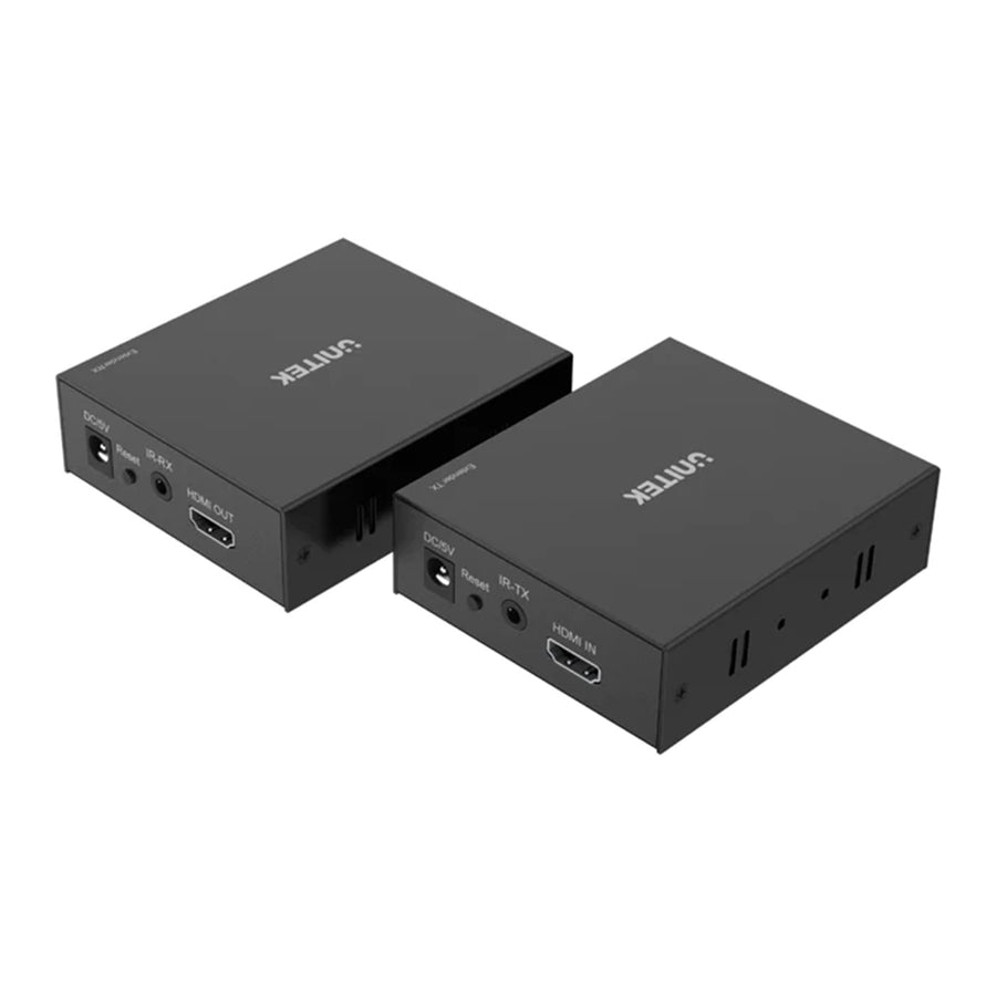Unitek V101A - HDMI & IR Extender Kit Over Cat6 up to 150M. Supports up to 4K@30Hz.