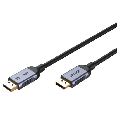 Unitek  C1626GY-3M DisplayPort 2.1 DisplayPort Cable - 3m - Space Grey