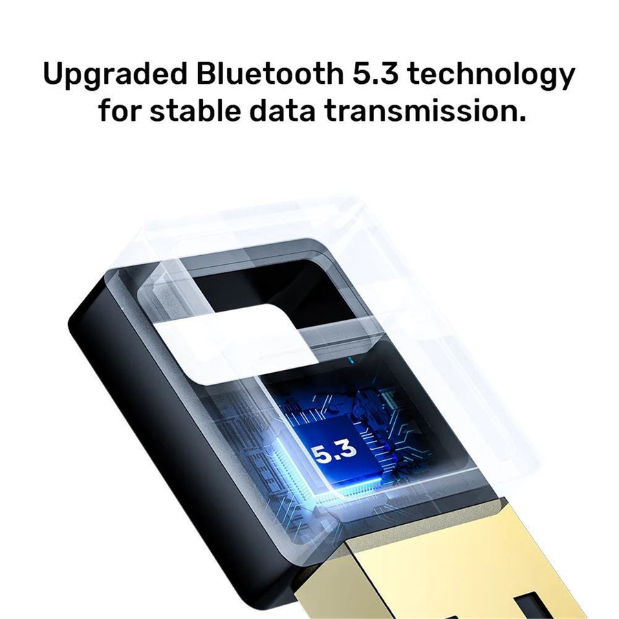 Unitek B105B - USB-A Bluetooth 5.3 Adaptor Multi-Device Communication up to 30m Micro Compact Size