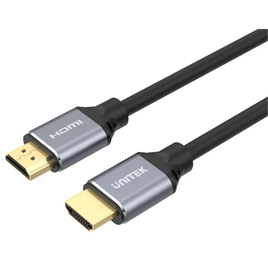 Unitek C140W - 5m HDMI 2.1 Full UHD Cable Supports up to 8K. Max. Res 7680x4320@60Hz & 4K@120Hz.