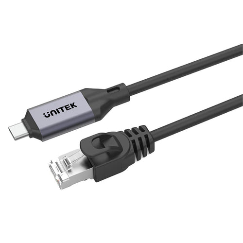C18148AGY01-3M - 3m USB-C to RJ45 High-Speed 1Gbps Ethernet Cable. Connect PC Direct to Router