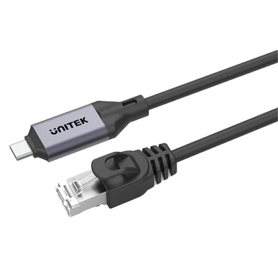 Unitek  C18148AGY01-3M Thunderbolt 3/4 USB-C to RJ45 Cable - 3m