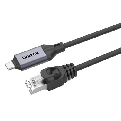 Unitek  C18148AGY01-5M Thunderbolt 3/4 USB-C to RJ45 Cable - 5m