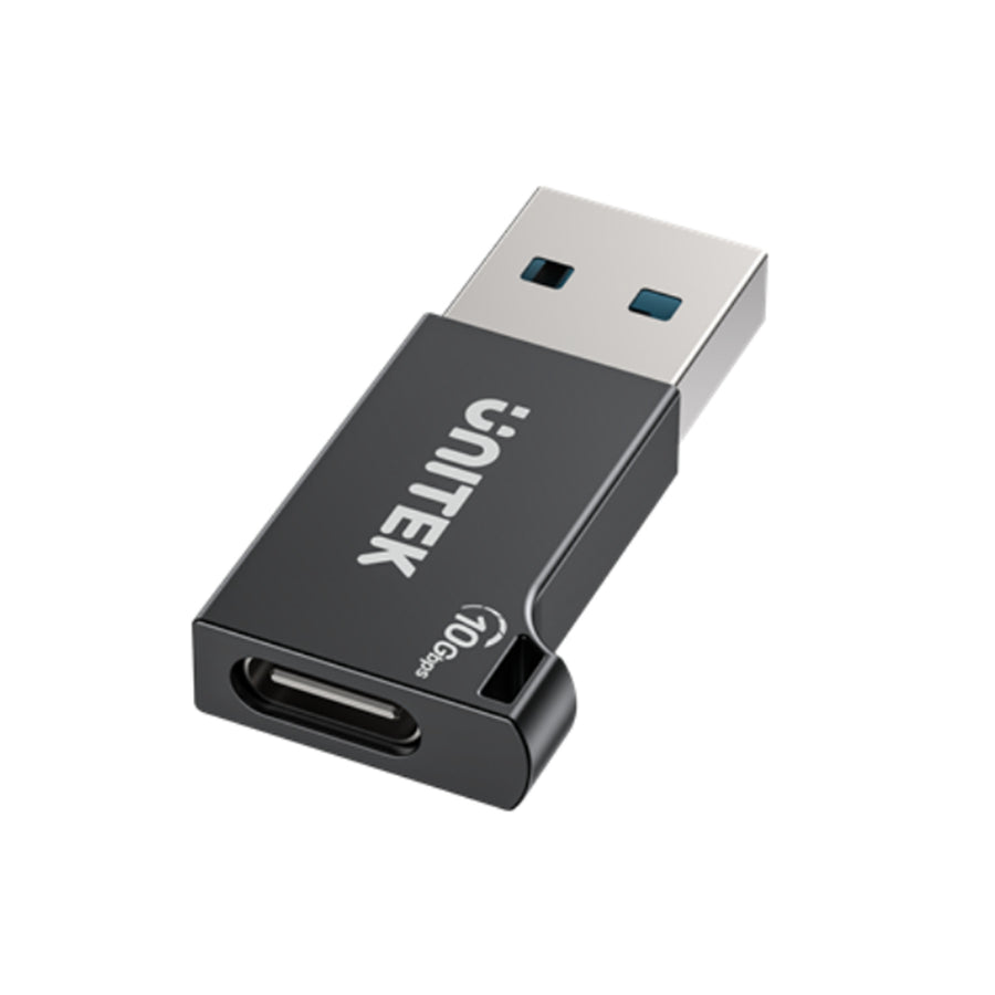 Unitek A1049A - 10Gbps USB-A to USB-C Adapter. Supports Data Sync & 3A Fast