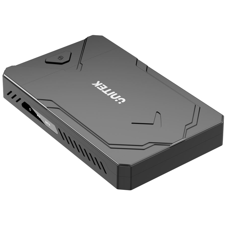 Unitek S1229C - M.2 NVMe & SATA SSD Enclosure. M Key M.2 NVMe SSDs & 2.5