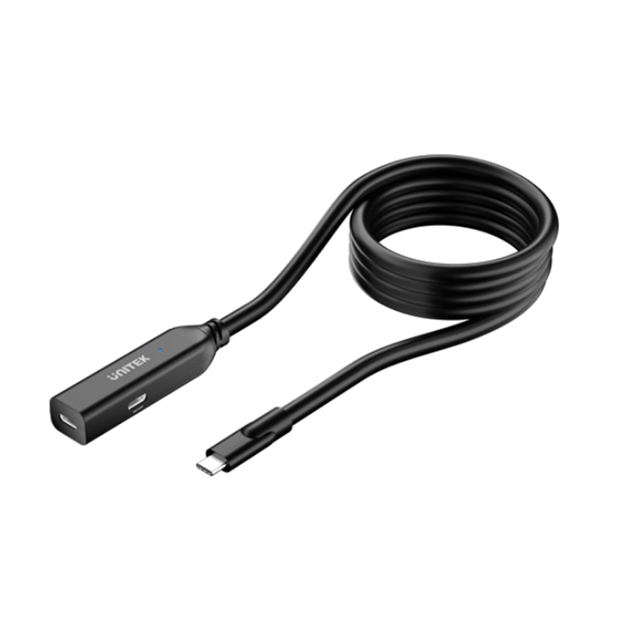 Unitek U1335A - 5m 10Gbps USB-C Extension Cable Built-in Signal Boosters 10Gbps Data Transfer