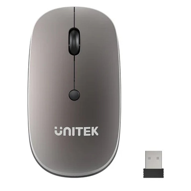 T060A - UNITEK 2.4G Wireless Mouse Space Grey