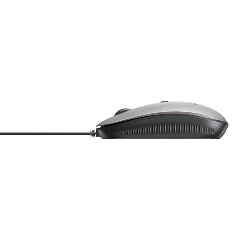 T060B - UNITEK Wired Mouse Space Grey