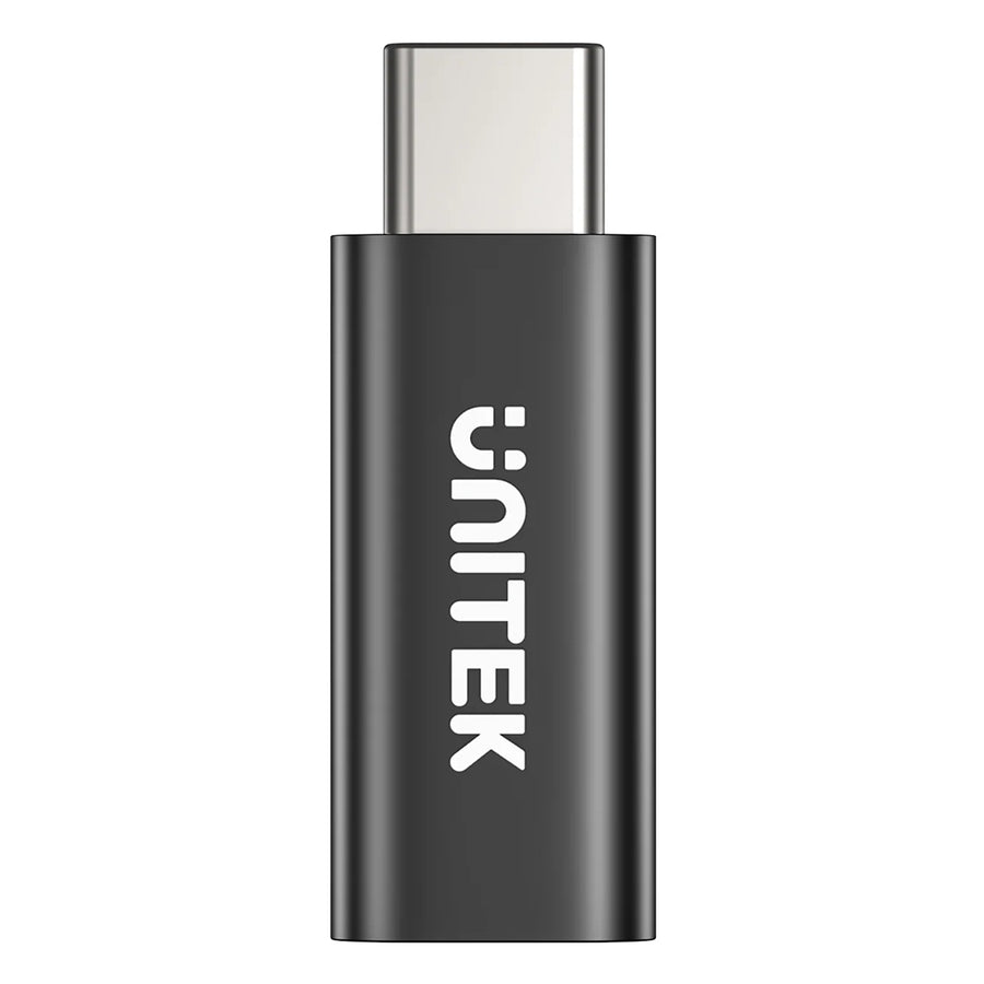 Unitek A1055A - DataShield USB-C Data Blocker Adapter. Secure Personal Data with safe & stable fast PD240W