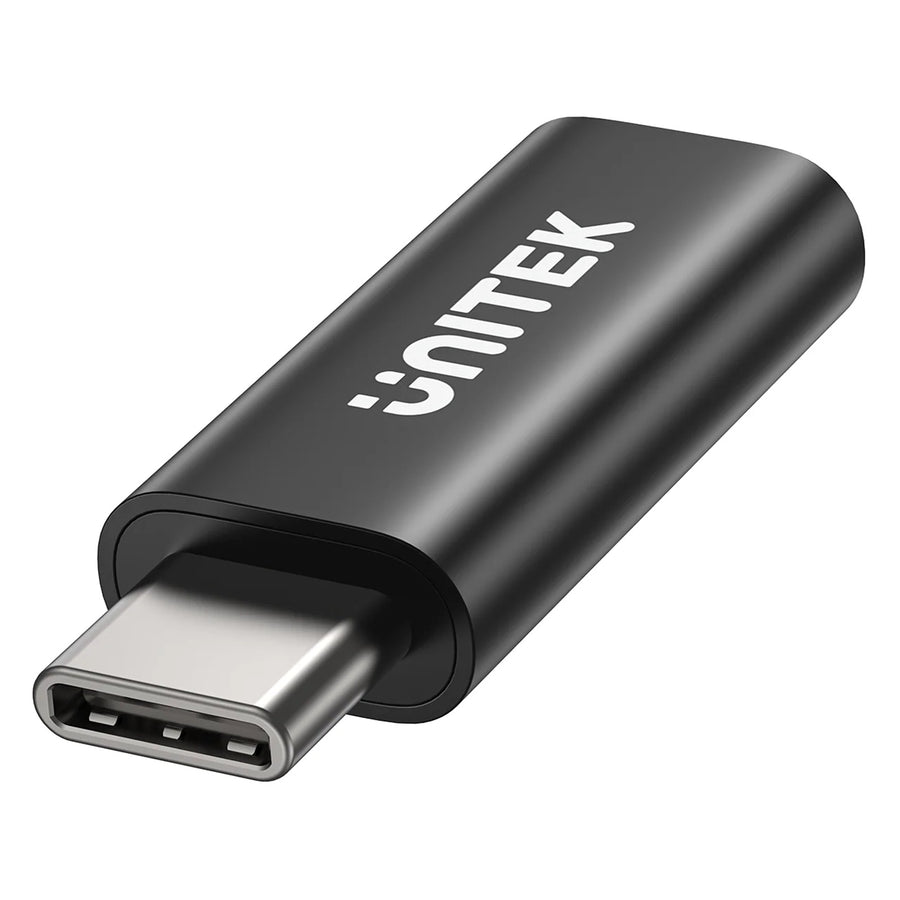 Unitek A1055A - DataShield USB-C Data Blocker Adapter. Secure Personal Data with safe & stable fast PD240W