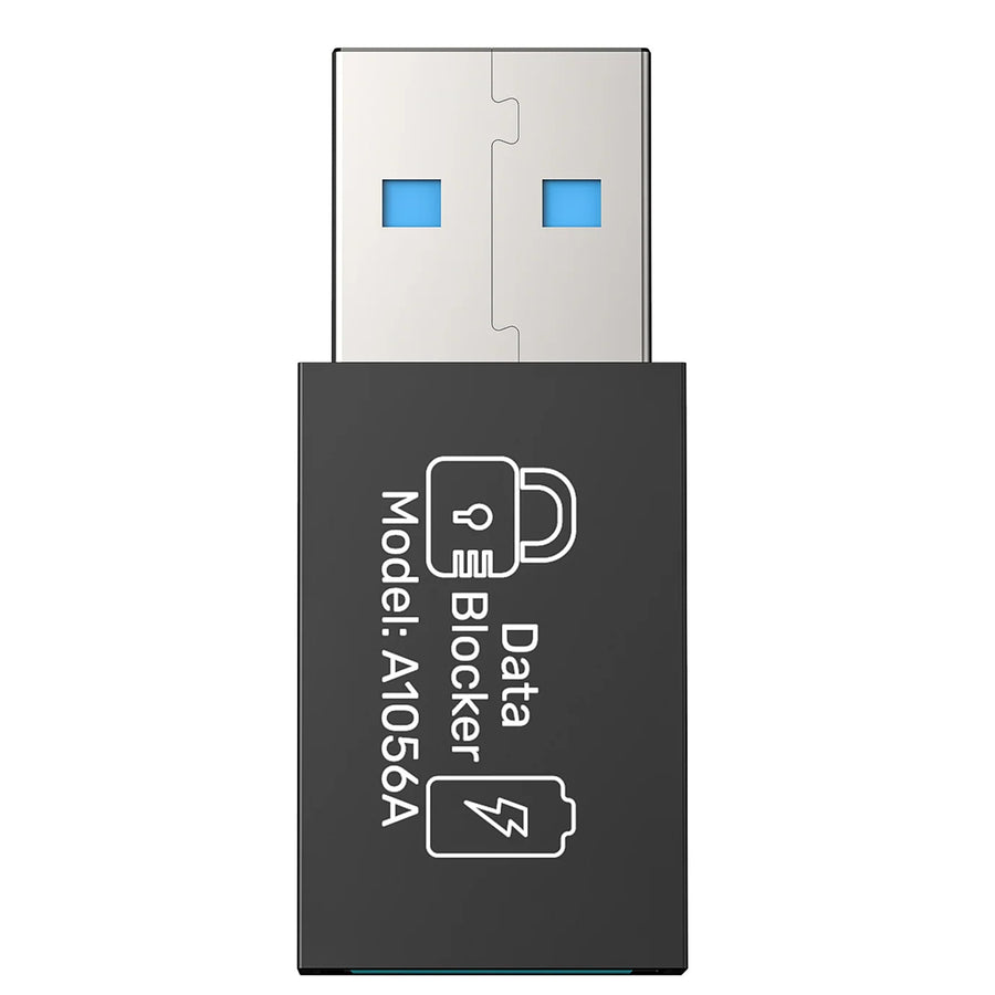 Unitek A1056A - DataShield USB-A Data Blocker Adapter. Schützt persönliche Daten mit sicherer & stabiler PD240W-Schnellladung