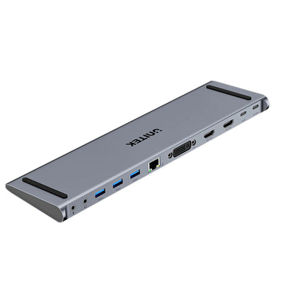Unitek uHUB11+ Universal 4K Docking Station. Supports Triple Display & 5Gbps with 100W PD