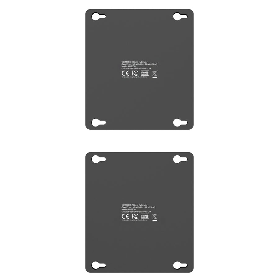 U1337B - UNITEK 100M USB 5Gbps Extender transmits USB signals over 100m via CAT6a cable. Perfect for industrial cameras, medical devices, and video calls. Features 7-port hub, low latency, and supports FSYNC, UART, RS232 protocols.