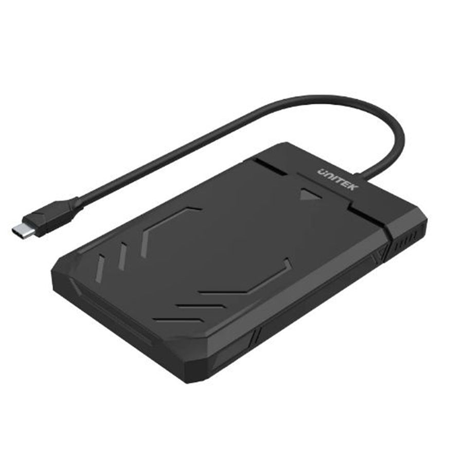 Unitek Y-3036A - DiskGuard Raiden 2.5" USB-C to SATA III 2.5” HDD/SSD Hard Disk Enclosure