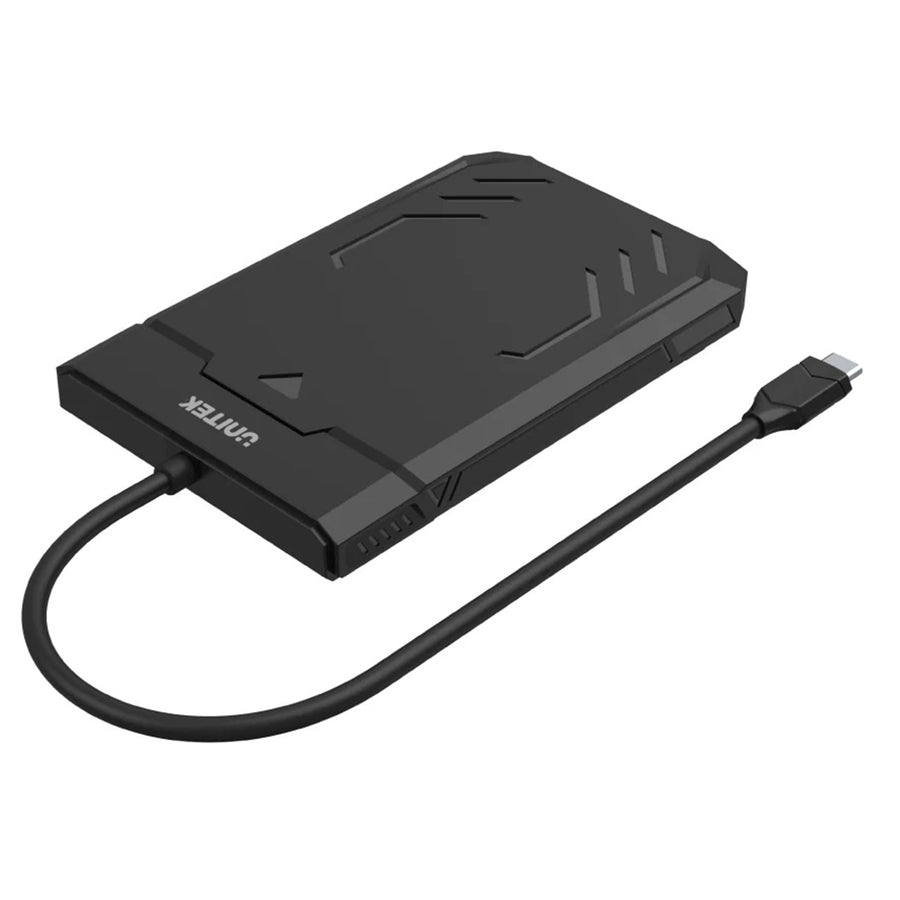 Unitek Y-3036A - DiskGuard Raiden 2.5" USB-C to SATA III 2.5” HDD/SSD Hard Disk Enclosure