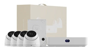 Ubiquiti UNVR-Instant-Kit - UniFi Network Video Recorder Instant Kit, Compact UniFi Protect NVR Kit, includes (1) UniFi Protect NVR Instant with (4) G5 Turret Ultra cameras and (1) 1TB HDD