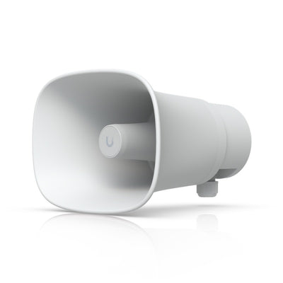 Ubiquiti UniFi All-weather PoE 120 dB AI Horn Speaker White