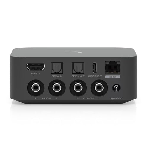 Ubiquiti UPL-Port-B - UniFi Play PoE Audio Port Black, a digital audio streamer with an ultra-compact, versatile design and an intuitive control system, supporting multiple music streaming services and scalable multi-zone installations