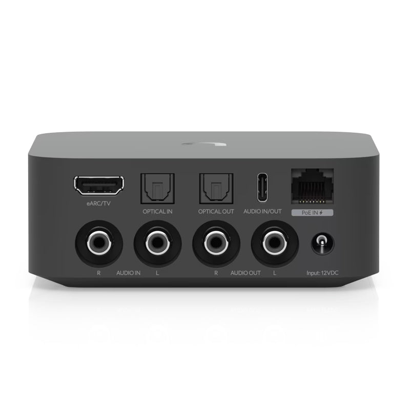 UPL-Port-B - Ubiquiti UniFi Play PoE Audio Port Black, a digital audio streamer with an ultra-compact, versatile design and an intuitive control system, supporting multiple music streaming services and scalable multi-zone installations