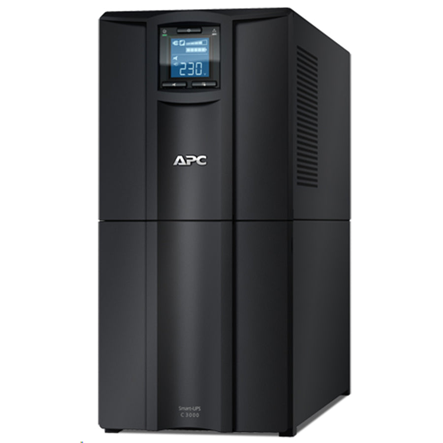 APC SMART UPS (SMC), 3000VA, IEC(8), USB, SERIAL, LCD, TOWER, 2YR WTY