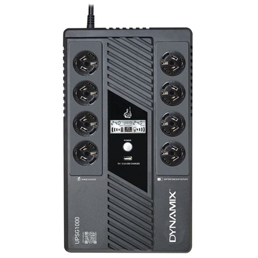DYNAMIX UPSG1000 - SafeGuard 1000VA/600W Line Interactive UPS