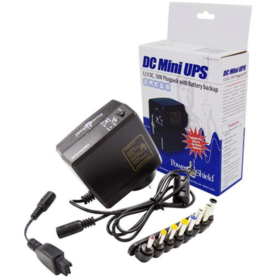 DYNAMIX PSDCMIN1218 - POWERSHIELD Mini UPS 12V DC/1.5A 18W Output