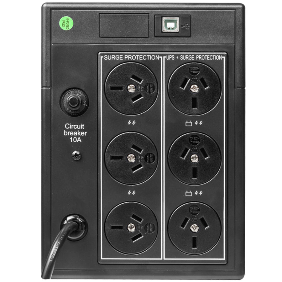 DYNAMIX UPSD1600 - Defender 1600VA (960W) Line Interactive UPS