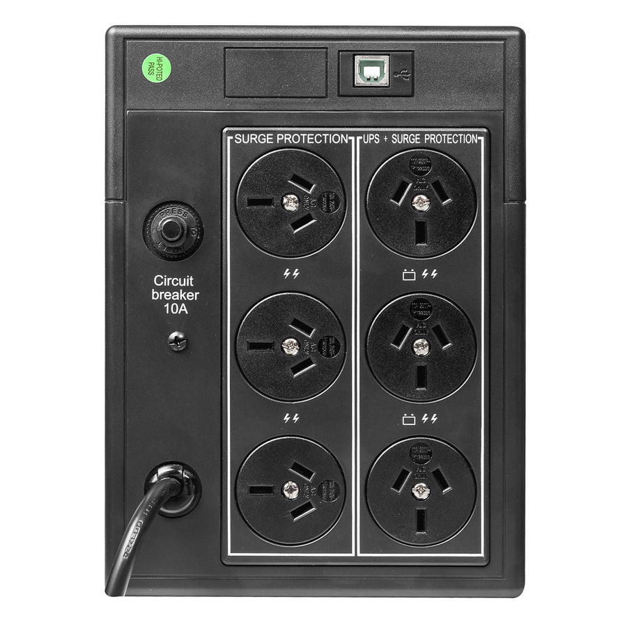 DYNAMIX UPSD2000 - Defender 2000VA(1200W) Line Interactive UPS