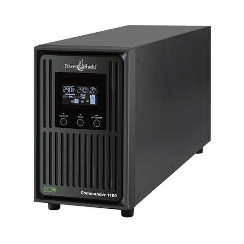 POWERSHIELD PSCM2000 - Commander 2000VA Line Interactive Tower UPS Delivers Automatic Emergency AC Power