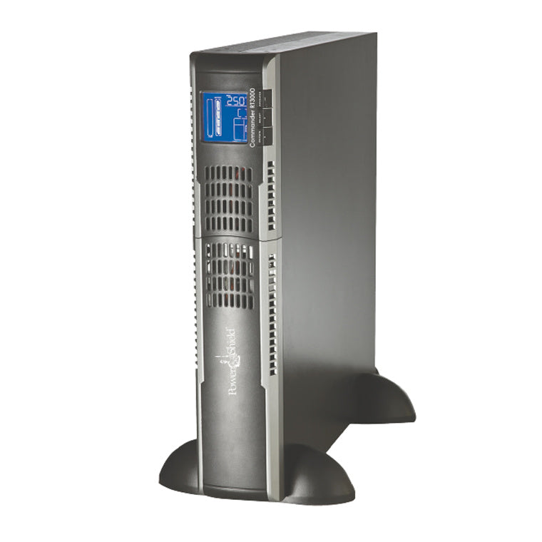 POWERSHIELD PSCRT3000 - Commander RT 3000VA/2700W UPS. Line interactive pure sine wave output. Rack/Tower