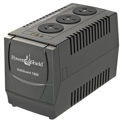 PowerShield PSVG1500 VoltGuard AVR 1500VA /  750W with 3x Outlet Sockets